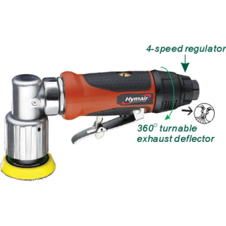Hymair AT-7037BN – pneumatická úhlová excentrická  bruska 